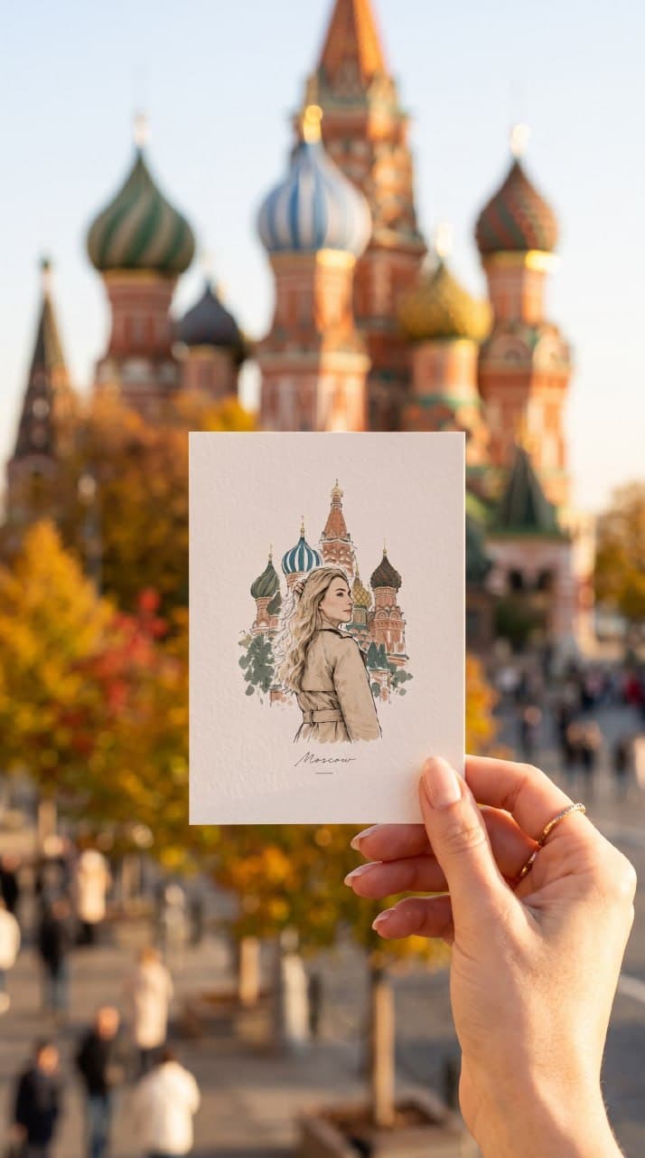 Эстетичная открытка
